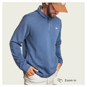MARSH WEAR Sullivan’s Hoodie in Stargazer Blue